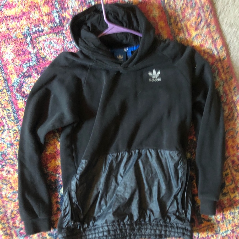 reflective adidas hoodie!